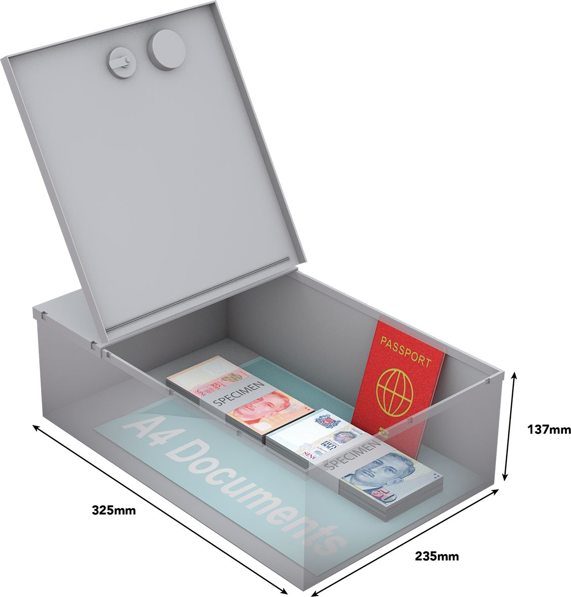 Small Safe Deposit Box image